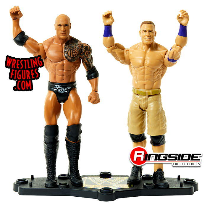 John Cena all' HEAD-Mattel-Custom FORAGGI WWE Wrestling Figure 