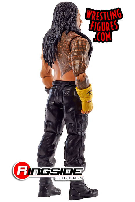 Roman Reigns WWE Mattel Basic Wrestling Action Figure 2013 Tattoos Black  Pants | eBay