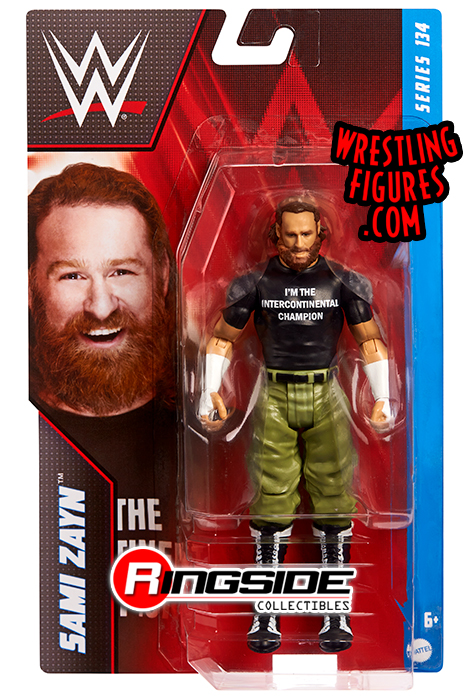 Sami Zayn - WWE Series 134 WWE Toy Wrestling Action Figure by Mattel!