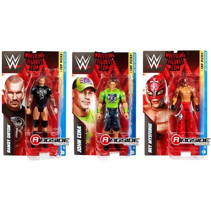 WWE Series Top Picks 2023 (Wave 2) Complete Set of 3 WWE Toy
