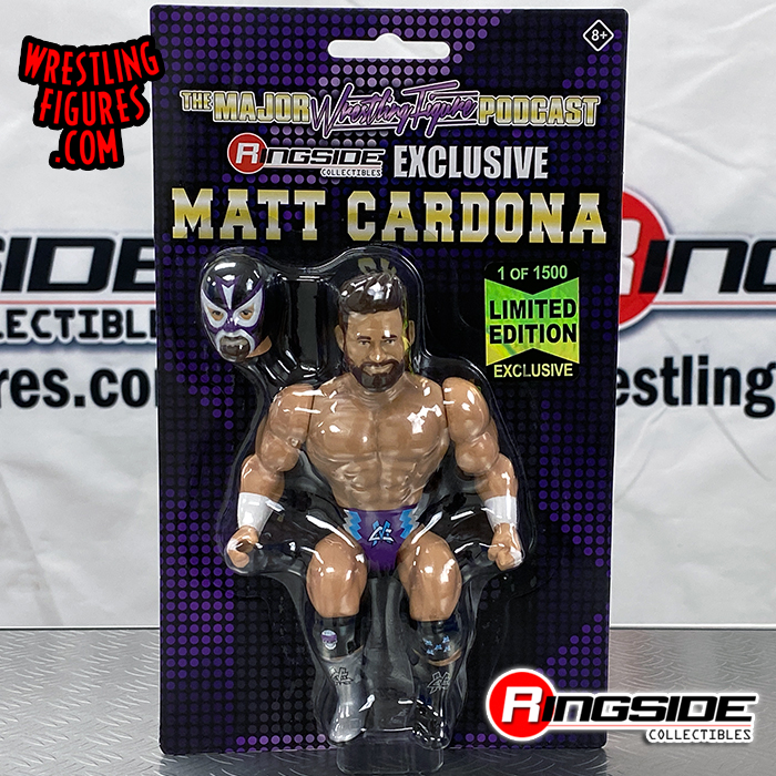 Matt Cardona - The Major Wrestling Figure Podcast Ringside Collectibles  Exclusive Wrestling Figure!