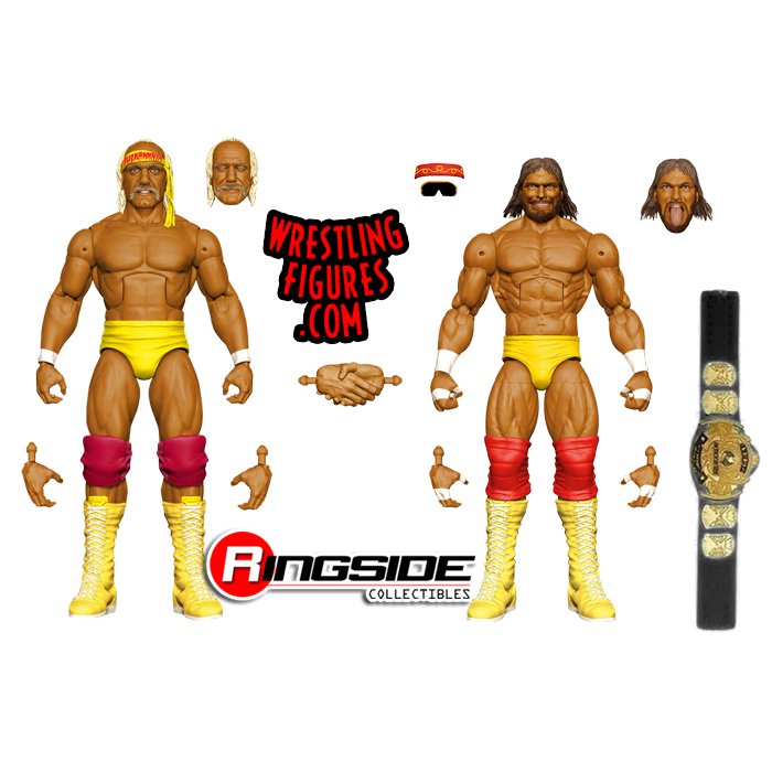 Mattel elite WWE Hulk Hogan Macho Man Megapowers shirt 