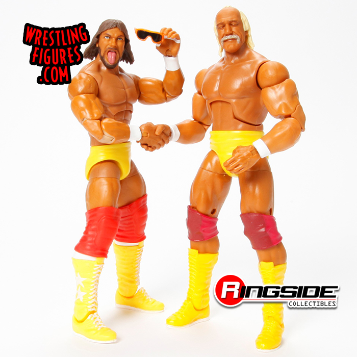 WWE Mattel Elite HOF Macho King & Mega Maniacs Glasses Savage Toys 