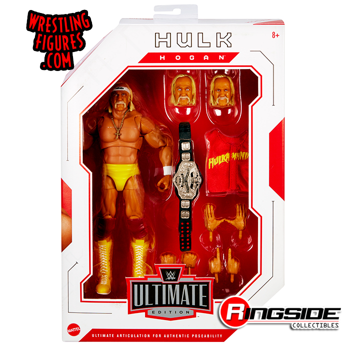 Hulk Hogan - WWE Ultimate Edition 13 Ringside Toy Wrestling Action ...