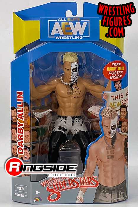 aew all elite wrestling unrivaled figure darby allin 1 figure pack