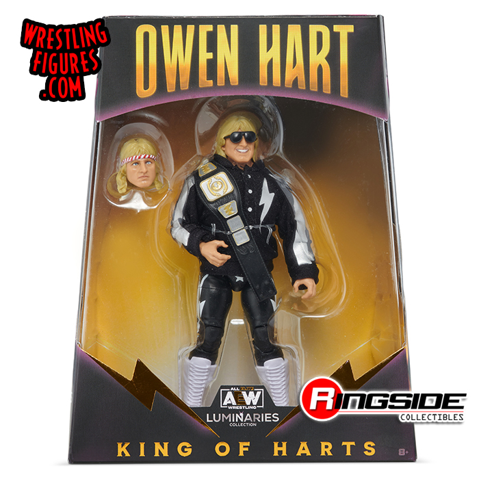 King of Harts Owen Hart - AEW Ringside Exclusive Toy Wrestling