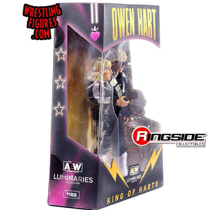AEW Owen hart & Chris Jericho LUMINARIES - Action Figures