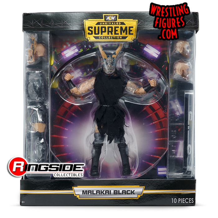 Malakai Black - AEW Supreme Collection 2 Toy Wrestling Action Figure by  Jazwares!