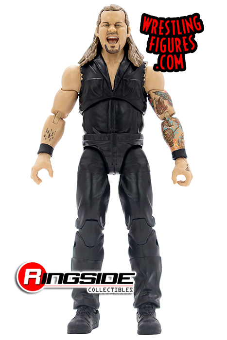 AEW Unrivaled - Action Figure Chris Jericho Da 16,5 Cm Con Cintura Mondiale E Bandana, Collezione Ufficiale