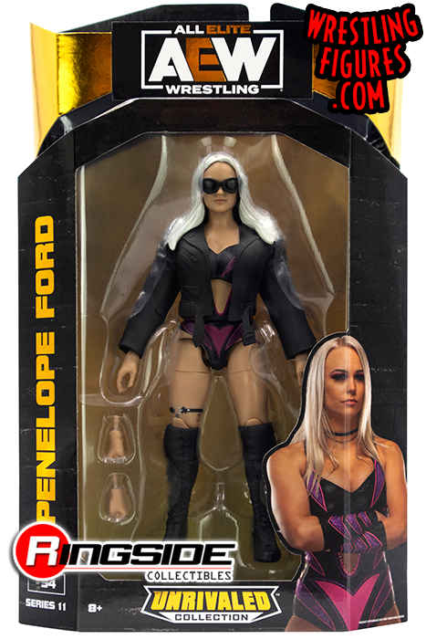 Penelope Ford - AEW Unrivaled 11 Toy Wrestling Action Figure by