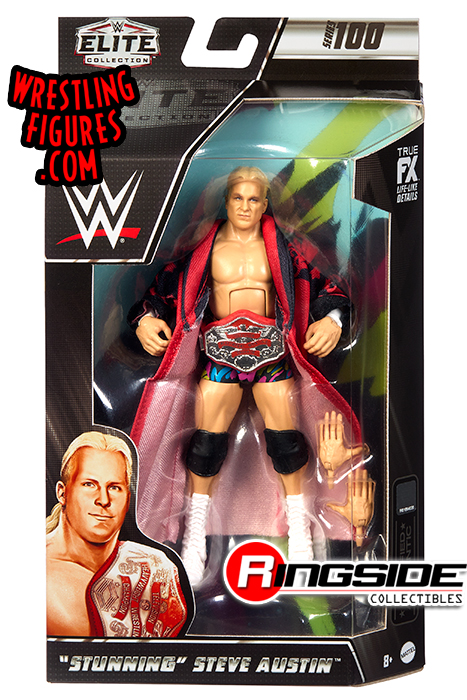 WWE Elite 100 - Complete Set of 6 WWE Toy Wrestling Action Figures by  Mattel! This set includes: Andre the Giant, John Cena, The Rock, Rey  Mysterio, Becky Lynch & Stunning Steve Austin!