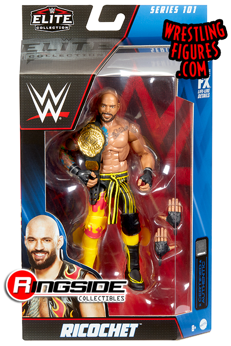 busto Alegaciones Milímetro Ricochet - WWE Elite 101 WWE Toy Wrestling Action Figure by Mattel!