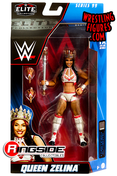 Queen Zelina Vega - WWE Elite 99 Mattel WWE Toy Wrestling Action Figure