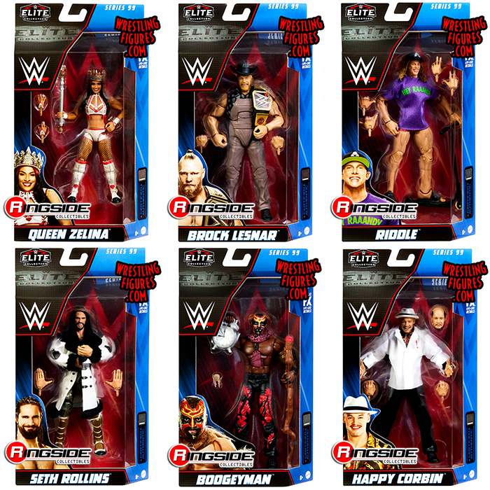 WWE Elite 99 - Complete Set of 6 WWE Toy Wrestling Action Figures