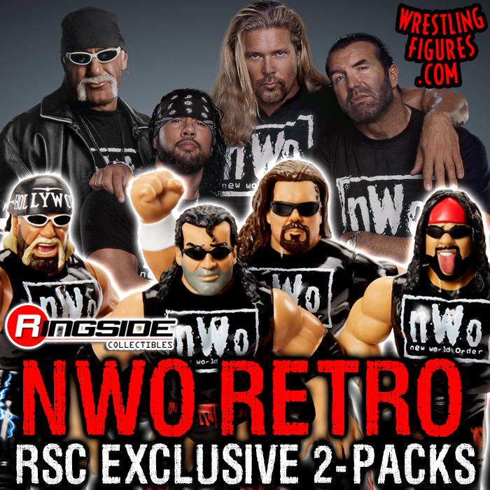 NWO Retro 4-Pack (Hollywood Hulk Hogan, Syxx, Scott Hall & Kevin 
