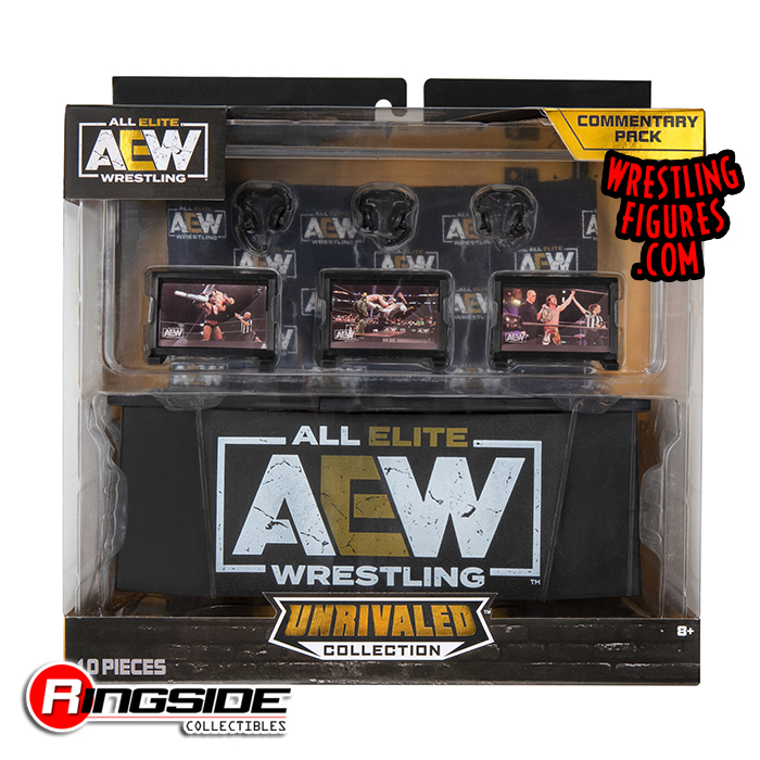 AEW Announcer Accessories Pack - Ringside Exclusive by Jazwares!