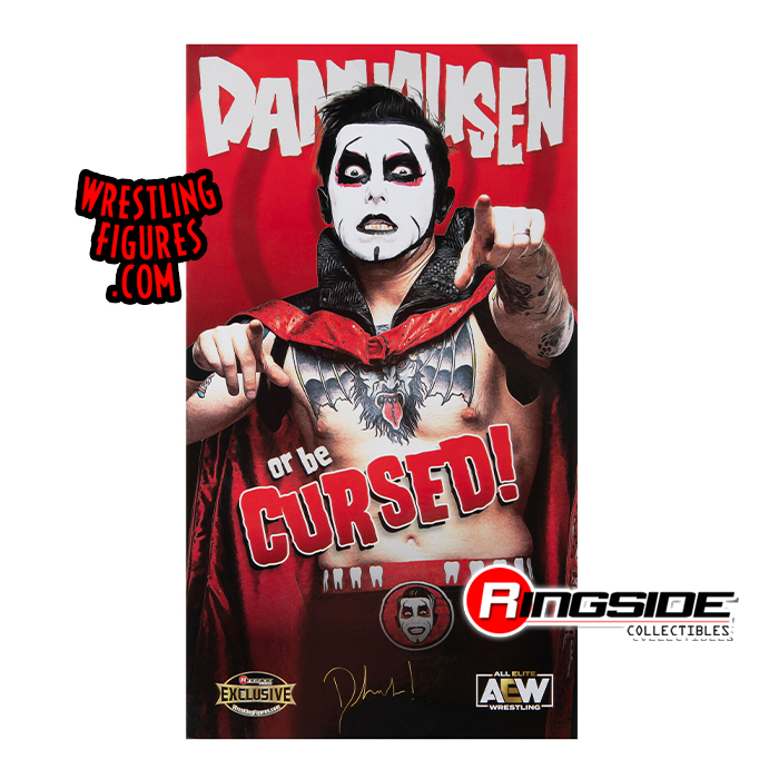 Danhausen - AEW Ringside Exclusive - AEW Ringside Exclusive Toy Wrestling  Action Figure by Jazwares!