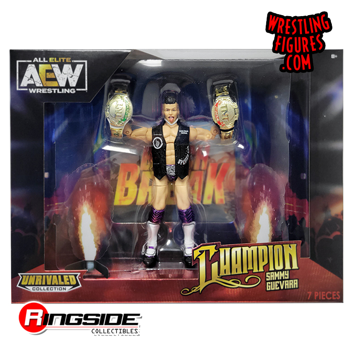 Sammy Guevara (TNT Champion) - AEW Ringside Exclusive Toy