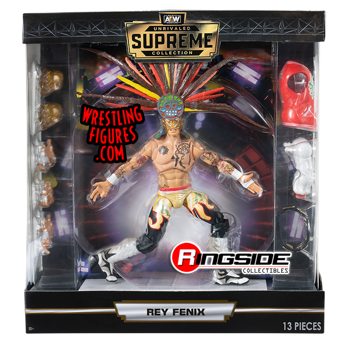 Rey Fenix - AEW Supreme Series 3 Toy Wrestling Action Figure by