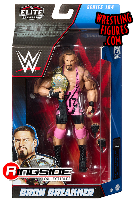 Bron Breakker (Pink Gear) - WWE Elite 104 WWE Toy Wrestling Action ...