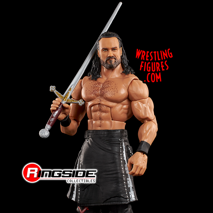 Mattel WWE Elite Collection - Figura Action Drew McIntyre Da 15 Cm - Con Articolazioni E Accessori, Per Collezionisti E Bambini