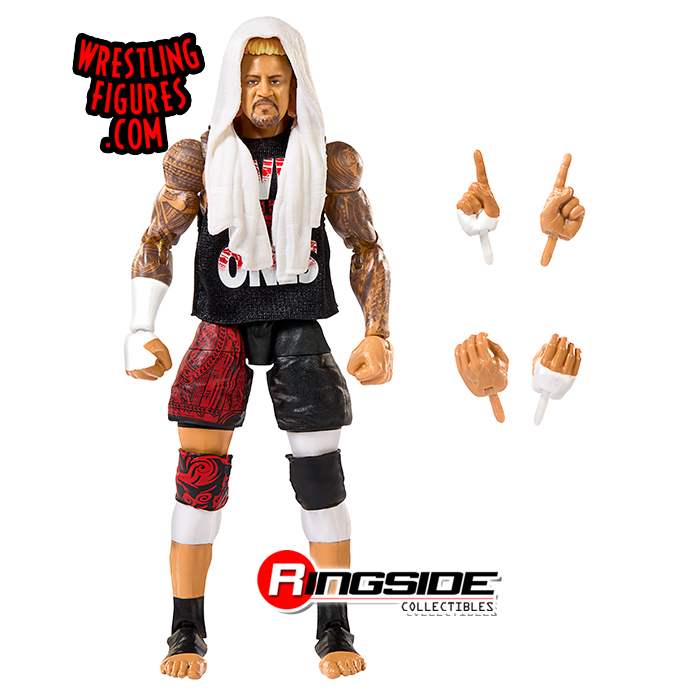 WWE Elite 104 Solo Sikoa Mattel Toy Wrestling Figure Bloodline USO  WrestleMania - Helia Beer Co