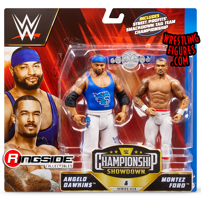 Street Profits (Montez Ford & Angelo Dawkins) - WWE Showdown 2-Packs 14 ...