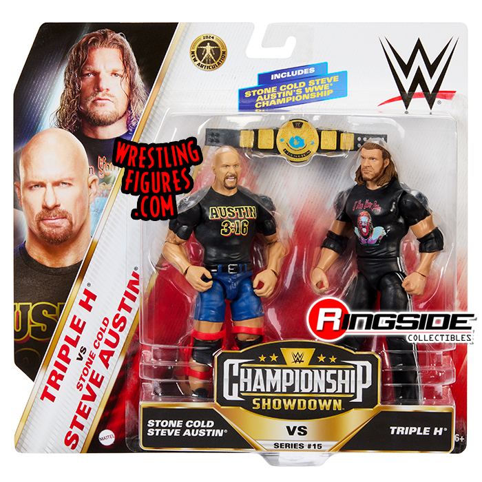 Stone Cold Steve Austin & Triple H (HHH) - WWE Showdown 2-Packs 15 WWE ...