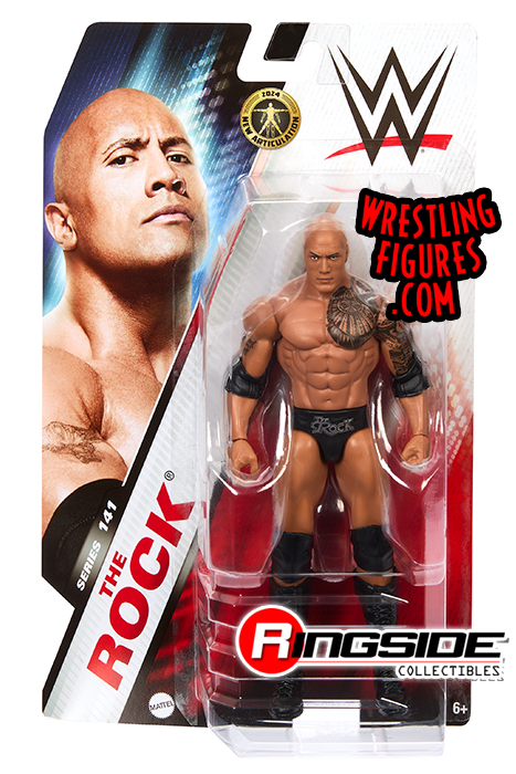 The Rock - WWE Series 141 WWE Toy Wrestling Action Figure by Mattel!