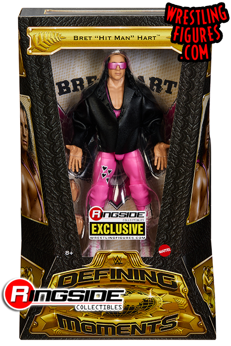 Wwe Elite Defining Moments Bret Hart Figure Review Ringside Exclusive ...
