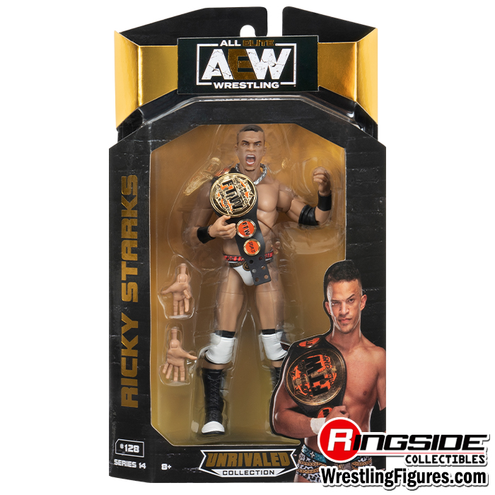 AEW Unrivaled 14 Toy Wrestling Action Figures by Jazwares This