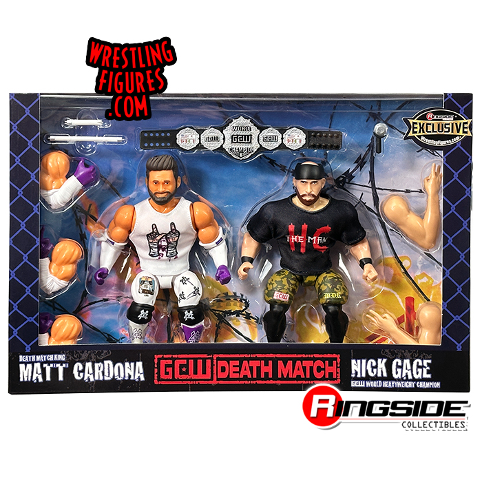 Chase Variant - Non-Bloody) Nick Gage & Matt Cardona GCW Death