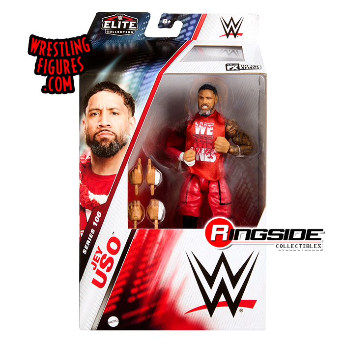 Jey Uso - WWE Elite 106 WWE Toy Wrestling Action Figure by Mattel!