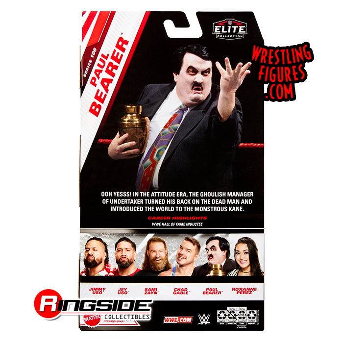Chase Variant - Blue Suit) Paul Bearer - WWE Elite 106 WWE