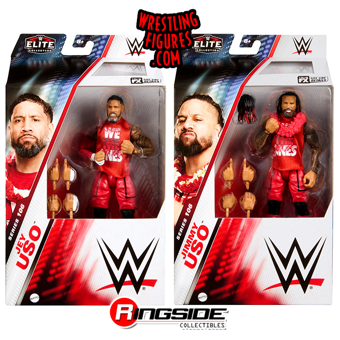 Package Deal (Set of 2) Jimmy Uso & Jey Uso - WWE Elite 106 WWE