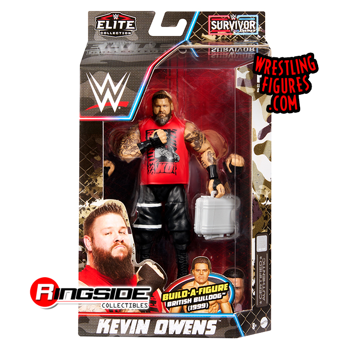 Kevin Owens - WWE Elite Survivor Series 2023 WWE Toy Wrestling Action  Figure by Mattel!, survivor series 2023 