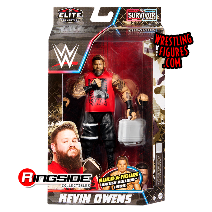 Kevin Owens - WWE Elite Survivor Series 2023 WWE Toy Wrestling Action  Figure by Mattel!