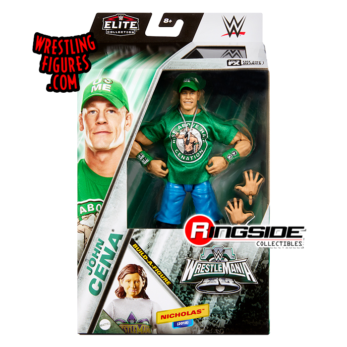 John Cena - WWE Elite WrestleMania 40 WWE Toy Wrestling Action Figure by  Mattel!