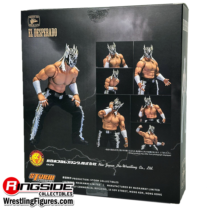Desperado Storm El Collectibles NJPW - Japan Figure New EL Mask