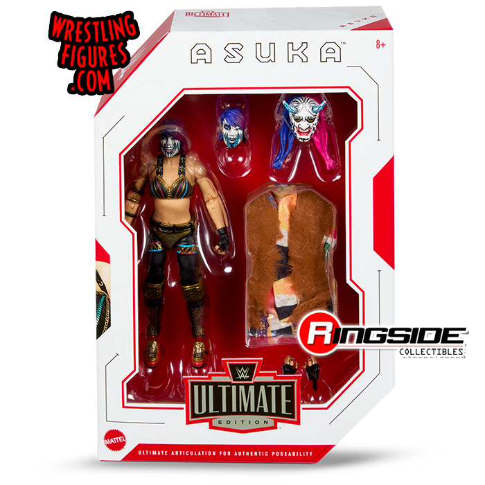 Action Figure WWE Asuka Elite Collection - 15 Cm, Snodata, Con Accessori, Regalo Per Fan 8+ Anni