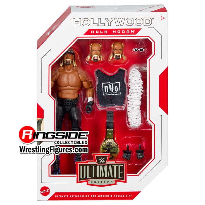 Hollywood Hulk Hogan WWE Best of Ultimate Edition 3 Toy Wrestling Action Figure by Mattel