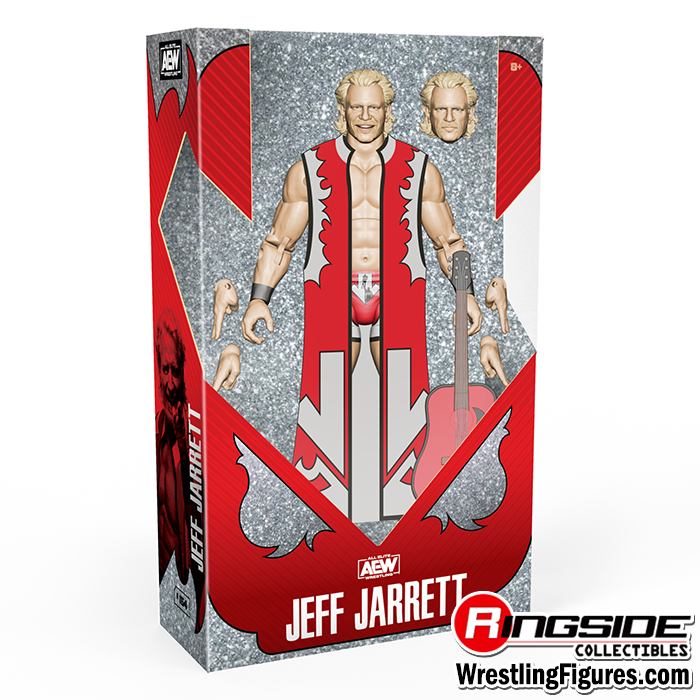 Jeff Jarrett (Double J) AEW Ringside Exclusive Toy Wrestling Action