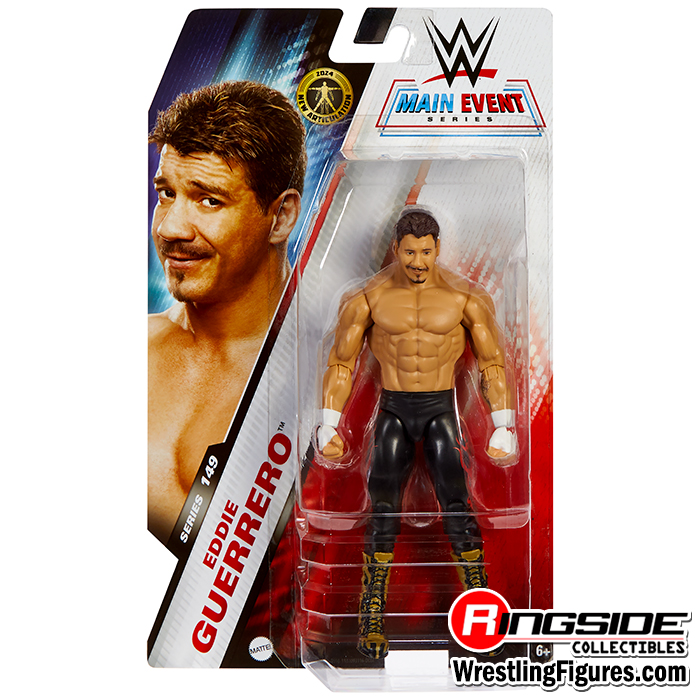 Eddie Guerrero (Black) - WWE Main Event 149 Toy Wrestling