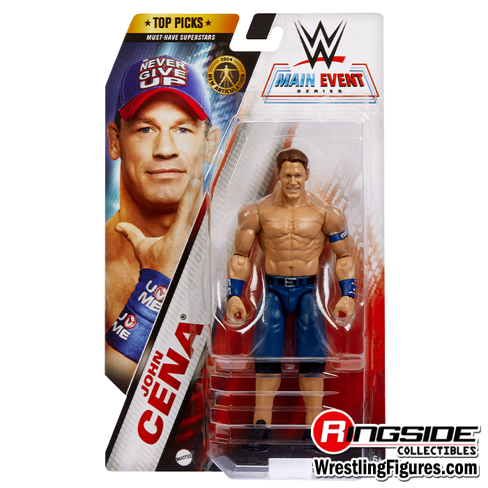 John Cena WWE Main Event Top Picks 2025 (Wave 3) WWE Toy Wrestling
