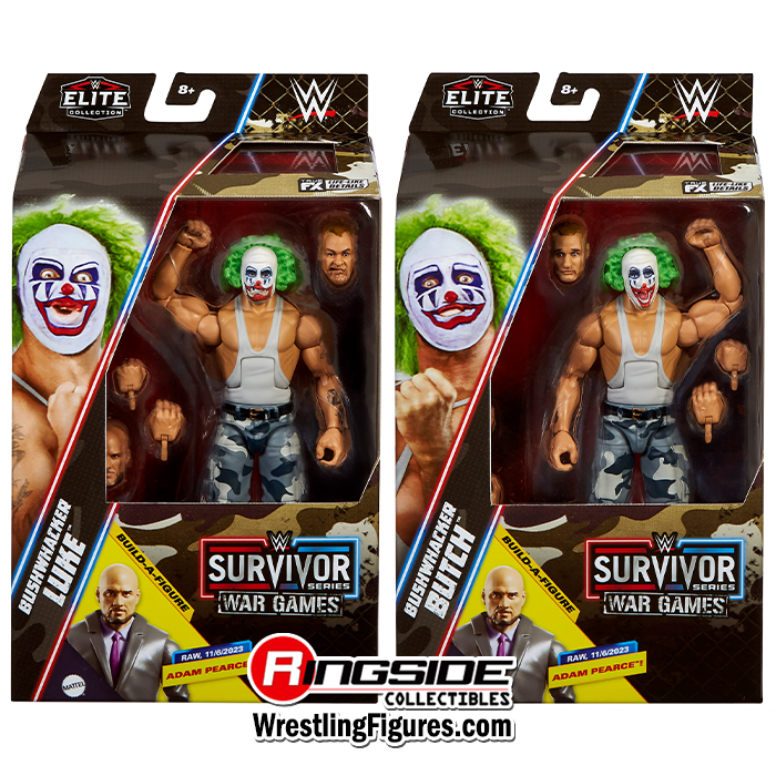 Package Deal (Set of 2) Bushwhackers (Butch & Luke) WWE Elite