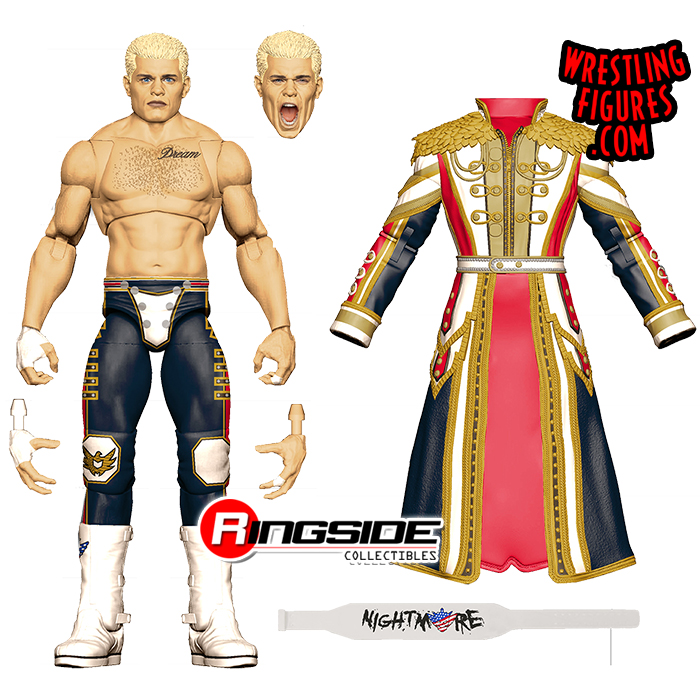 Cody Rhodes WWE Ultimate Edition 21 Ringside Exclusive Toy Wrestling