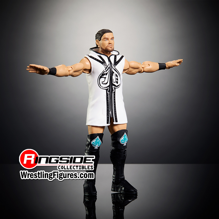 Action Figure WWE Elite JD McDonaugh – Survivor Series 2025, Mattel, Con Parte Build-a-Figure Nick Aldis