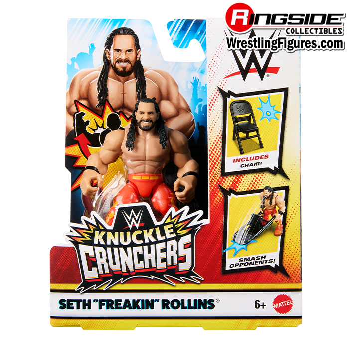 完璧 Knuckle WWE - Rollins Seth Crunchers Action Wrestling Toy 1 小物