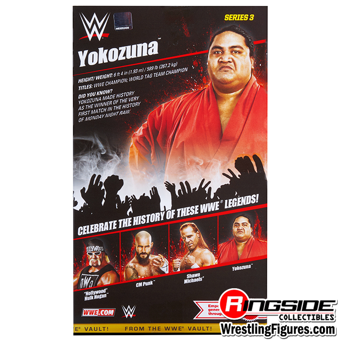 Chase Variant - White Tights) Yokozuna - WWE From the Vault