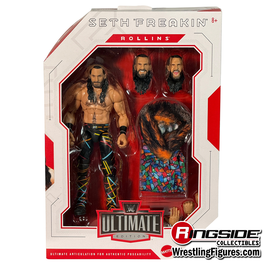Action Figure WWE Seth Rollins Ultimate Edition 15 Cm - Accessori Intercambiabili E TrueFX